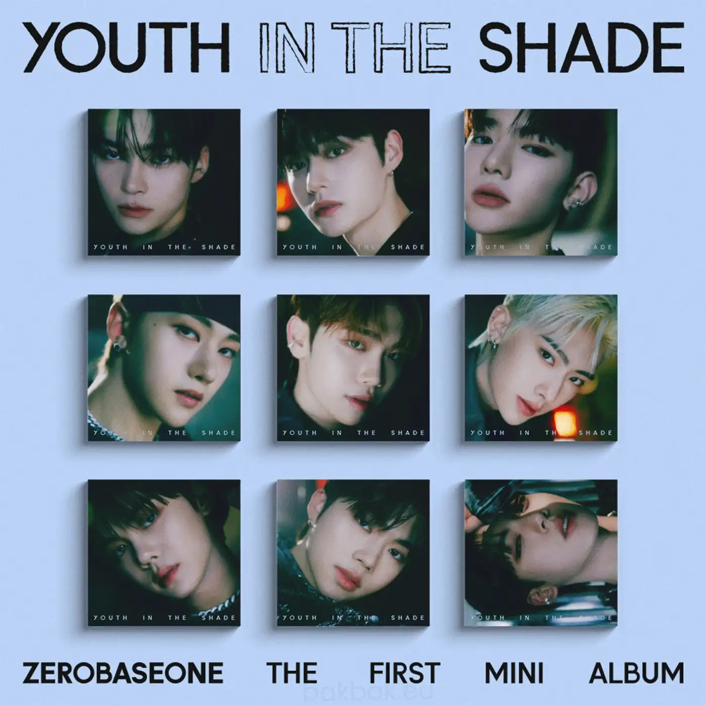 ZEROBASEONE - 1st Mini Album Digipack - YOUTH IN THE SHADE (Random Ver.) CD