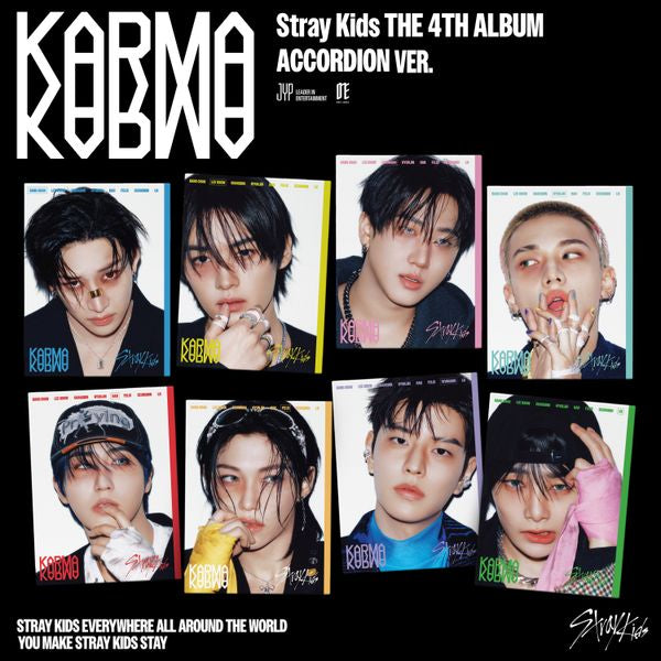 Stray Kids - 4th Full Album [KARMA] (ACCORDION ver.) (Random ver.)