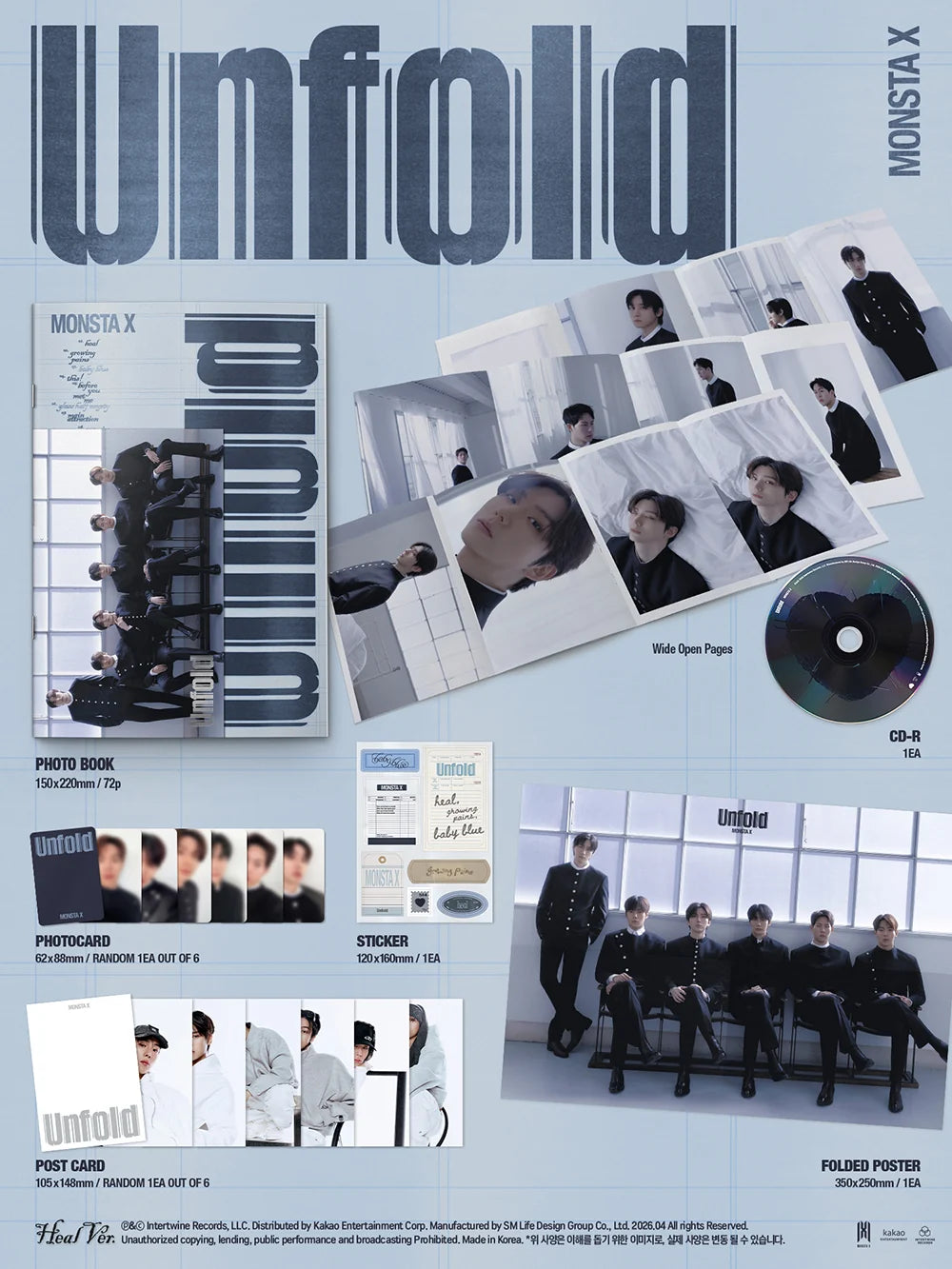 MONSTA X - Unfold [3rd English Album]