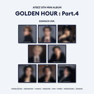 ATEEZ - GOLDEN HOUR : Part.4 (Digipack ver.)(Random ver.)