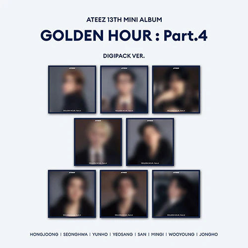 ATEEZ - GOLDEN HOUR : Part.4 (Digipack ver.)(Random ver.)