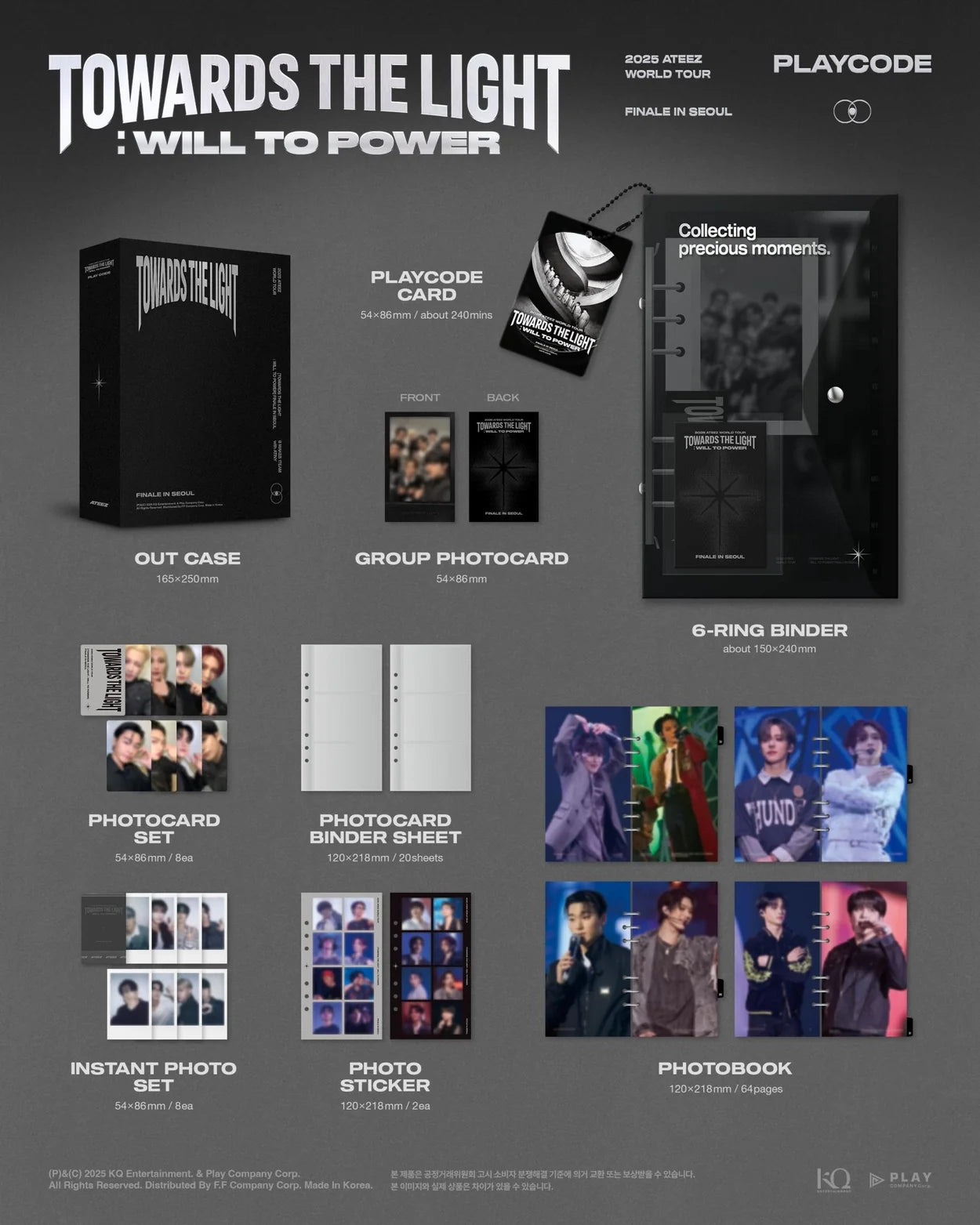 2025 ATEEZ WORLD TOUR [TOWARDS THE LIGHT: WILL TO POWER] FINALE IN SEOUL