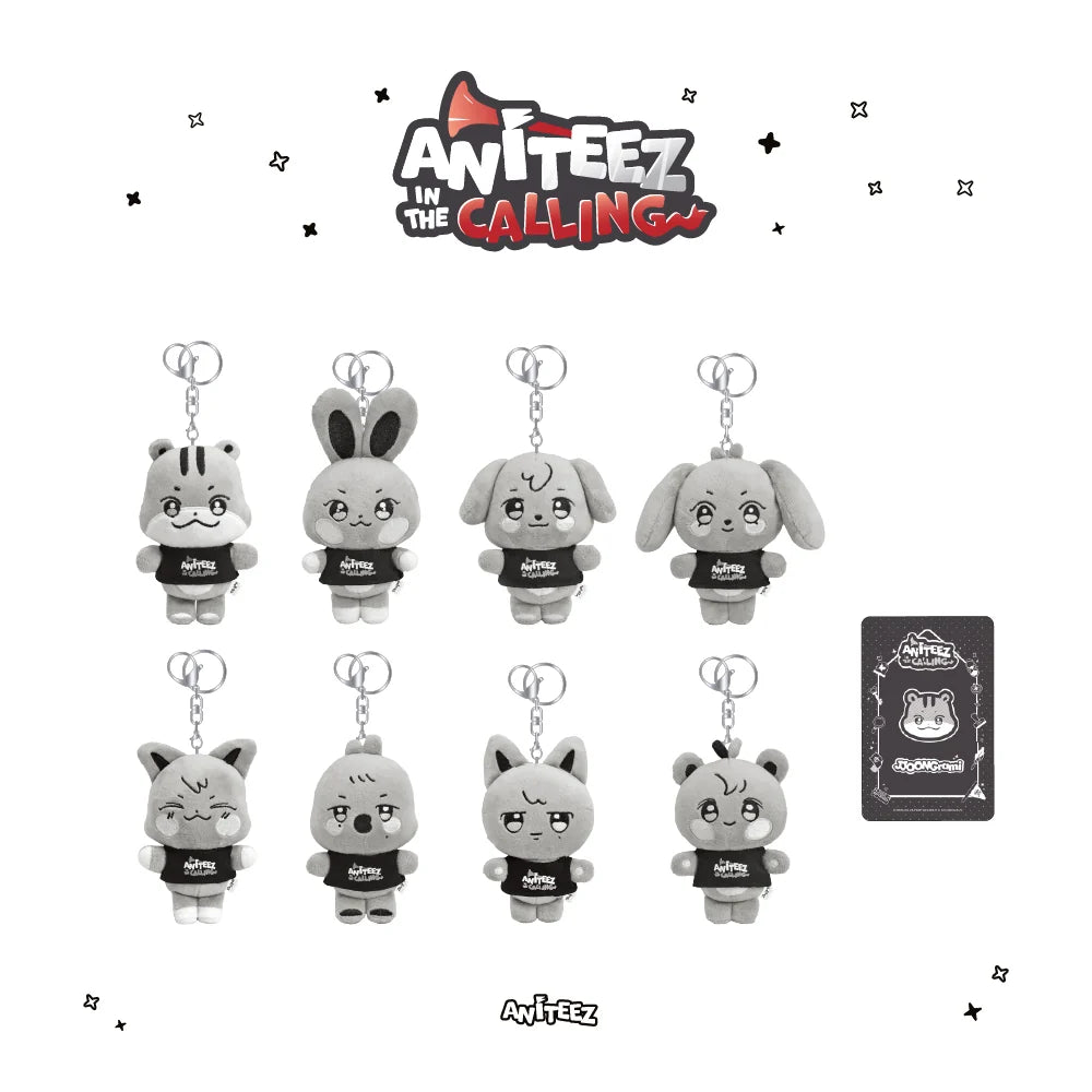 ATEEZ - THE CALLING ANITEEZ Plush Keyring [ANITEEZ IN THE CALLING Official MD]