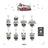 ATEEZ - THE CALLING ANITEEZ Plush Keyring [ANITEEZ IN THE CALLING Official MD]