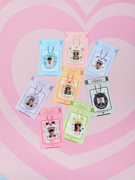 ATEEZ - [MIGHTEEZ POP UP] ID PHOTO HOLDER KEYRING
