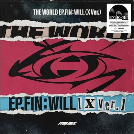 ATEEZ - [THE WORLD EP.FIN : WILL] 2nd Album LIMITED GATEFOLD EXCLUSIVE VINYL