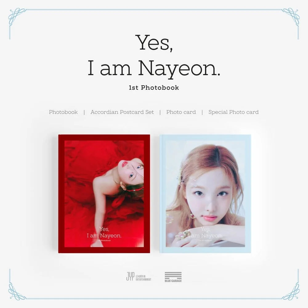 TWICE Yes, I am Nayeon. 1st Photobook