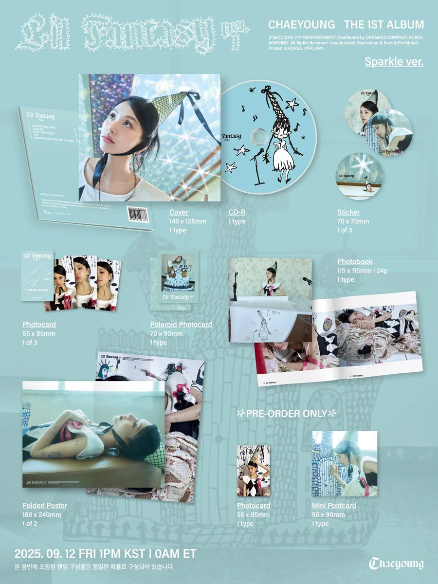 CHAEYOUNG (TWICE) - [LIL FANTASY] (Sparkle ver.) (Digipack ver.)