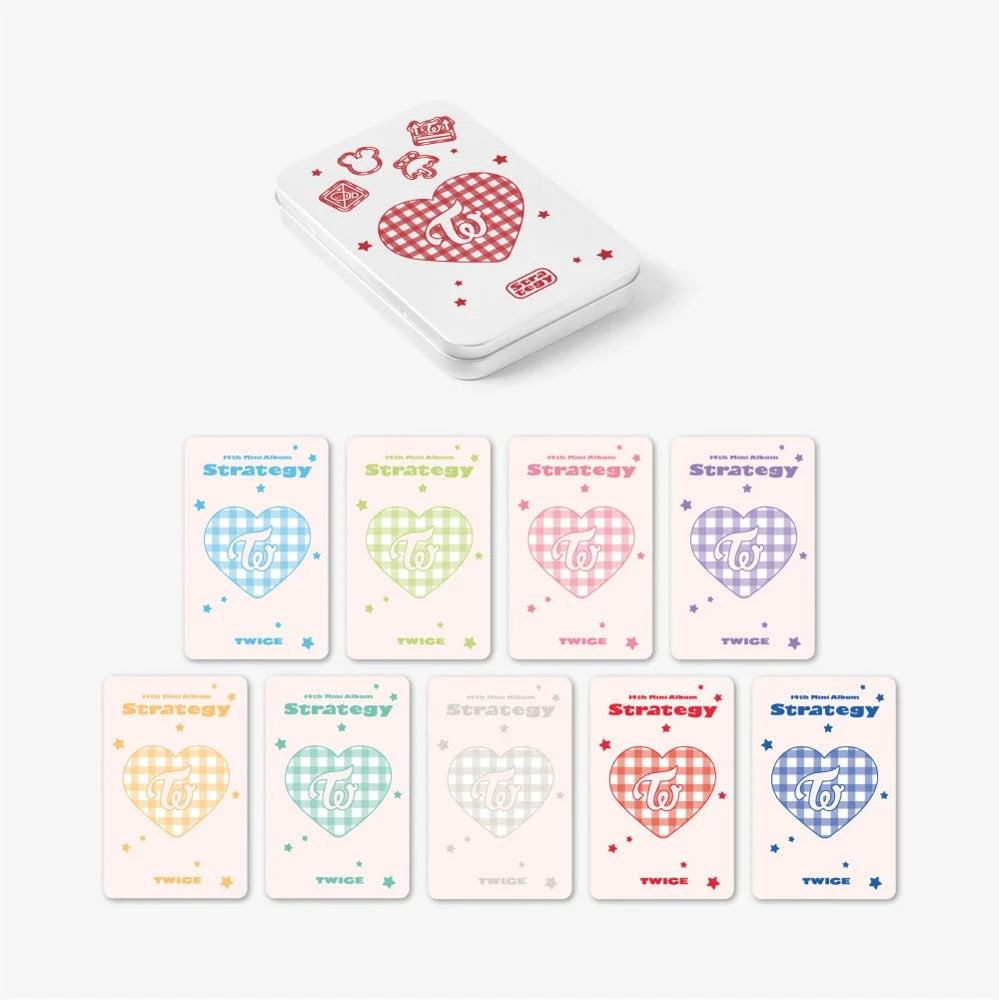 TWICE - TWICE STRATEGY POP-UP In SEOUL (TINCASE PHOTOCARD SET)