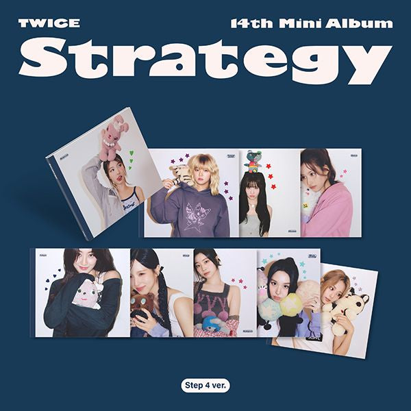 TWICE – 14th Mini Album [STRATEGY] (Step4 ver.) (Random ver.)