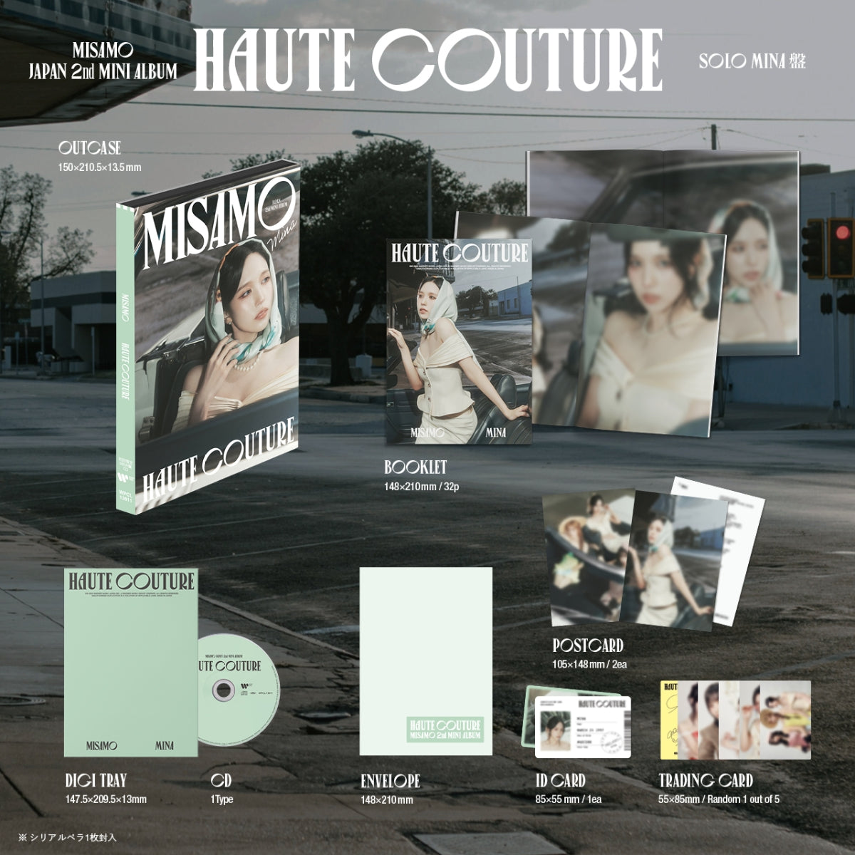 [JP] MISAMO (TWICE) - Japan 2nd Mini Album [HAUTE COUTURE] (Solo Edition)