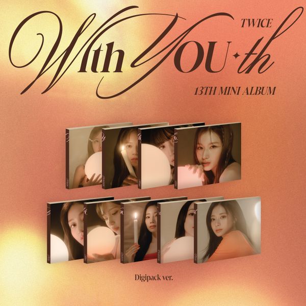 TWICE - With YOU-th (Digipack Ver.) (Random ver.)