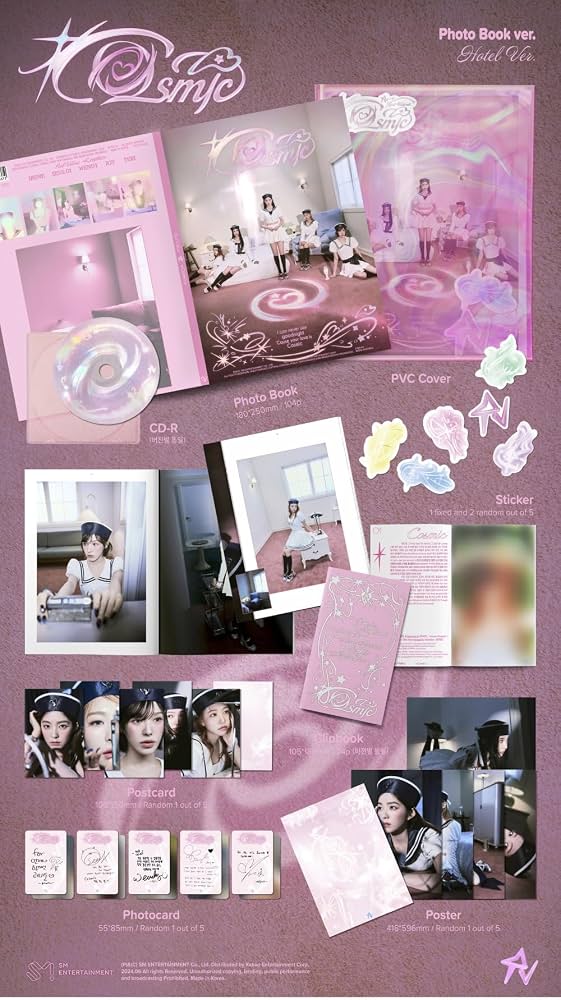 Red Velvet - 7TH MINI ALBUM [Cosmic] (Photobook Ver.) (Random Ver.)