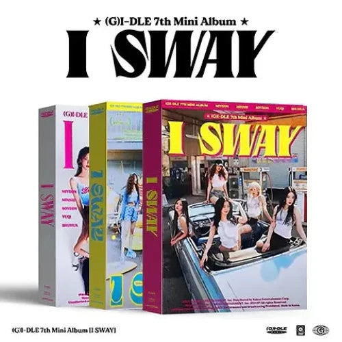 (G)I-DLE – 7th Mini Album [I SWAY] (Random ver.)
