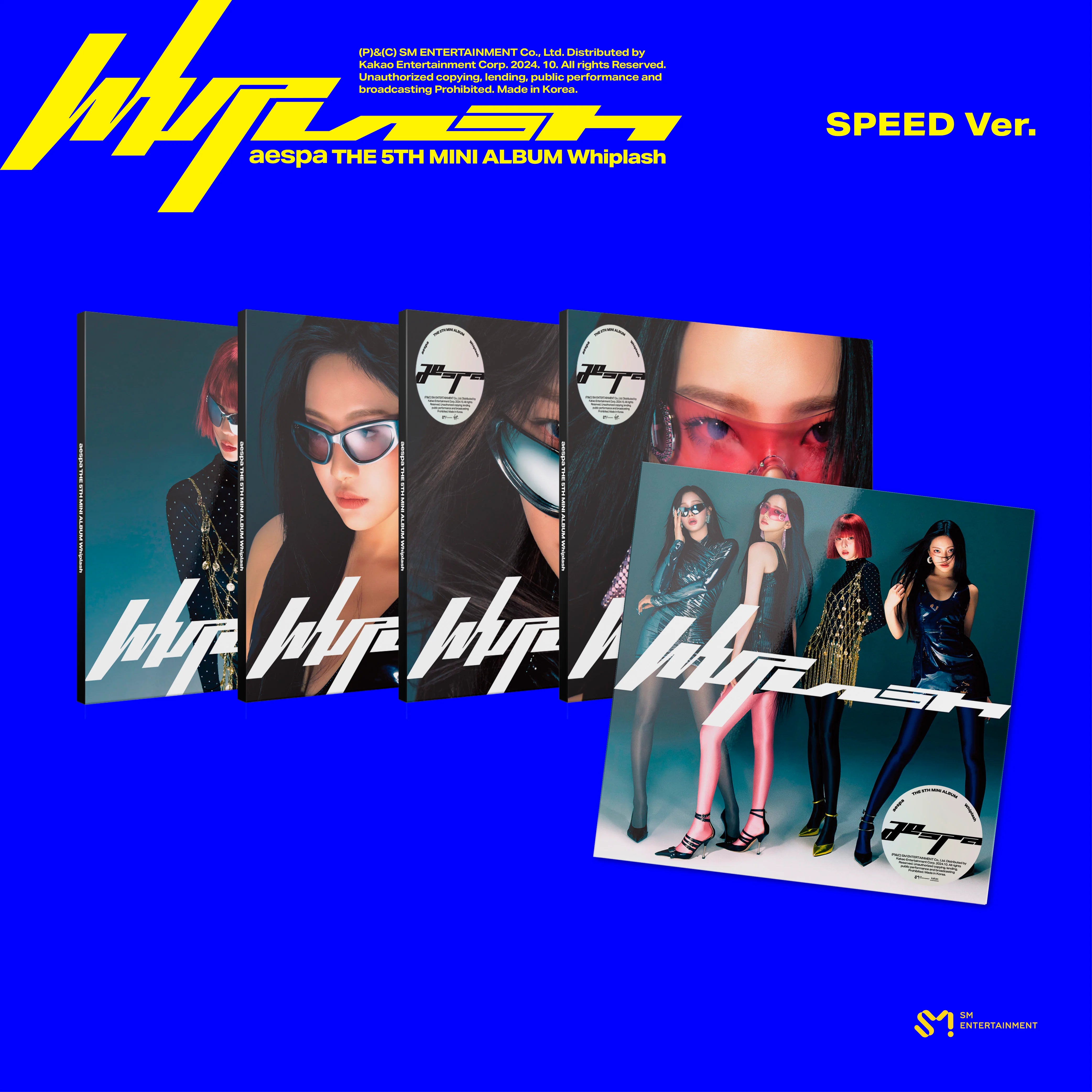 aespa - The 5th Mini Album 'Whiplash' SPEED (Random ver.)