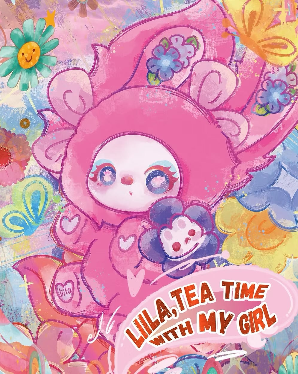 JOYMIYA - Liila's 600% 2V Tea Time With My Girl Plush Series Blind Box