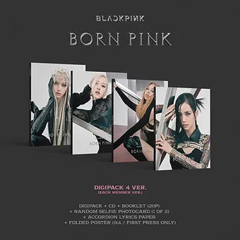BLACKPINK - 2nd Album Born Pink Digipack Ver. Random