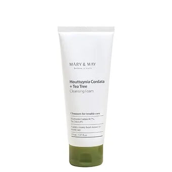 Mary&May - Houttuynia Cordata + Tea Tree Cleansing Foam 150ml