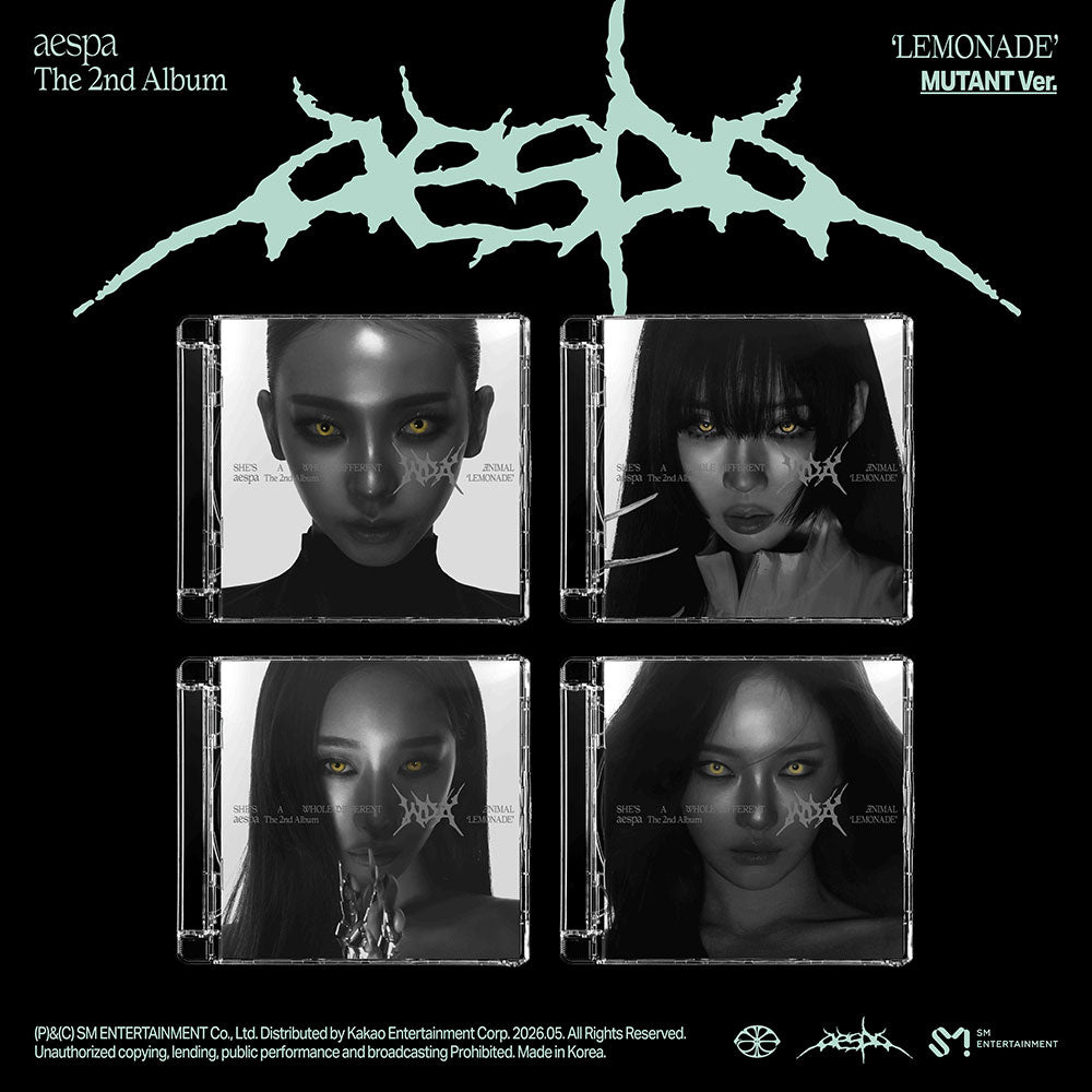 aespa - LEMONADE [2nd Album - MUTANT Ver.] (Random Ver.)