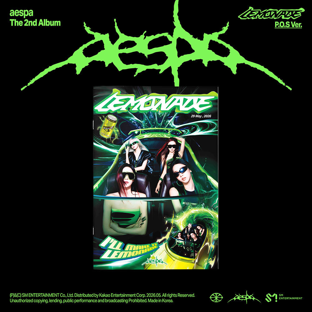 aespa - LEMONADE [2nd Album - P.O.S Ver.]