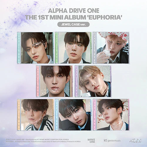 ALPHA DRIVE ONE - 1st mini album ‘EUPHORIA’ (JEWEL CASE ver.)