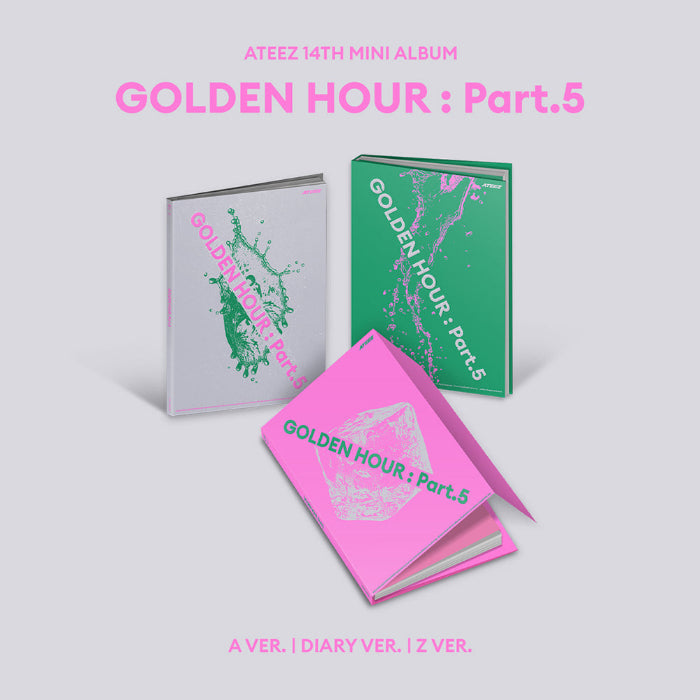 ATEEZ - GOLDEN HOUR : Part.5 [14th Mini Album] (Random ver.)