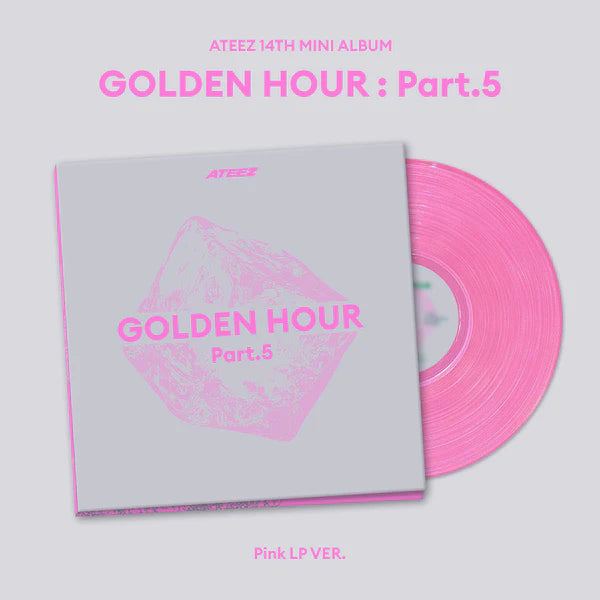 GOLDEN HOUR : Part.5 [14th Mini Album - Pink LP Ver.]