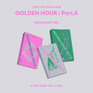 ATEEZ - GOLDEN HOUR : Part.5 [14th Mini Album - POCA Ver.] (Random ver.)