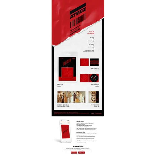 ATEEZ - REPACKAGE [TREASURE EP 2 : Zero To One] (Platform ver.)