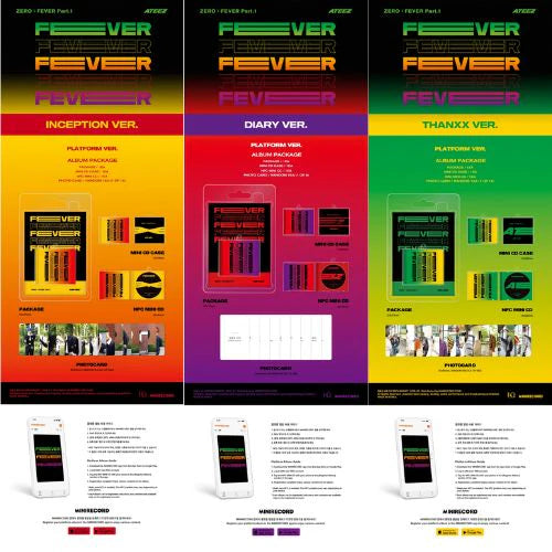 ATEEZ - REPACKAGE [ZERO : FEVER Part. 1] (Platform ver.)(Random ver.)