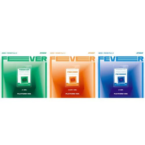 ATEEZ - REPACKAGE [ZERO : FEVER Part. 3] (Platform ver.) (Random ver.)