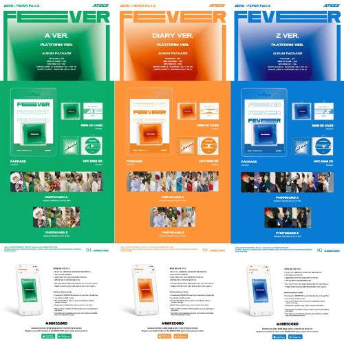ATEEZ - REPACKAGE [ZERO : FEVER Part. 3] (Platform ver.) (Random ver.)