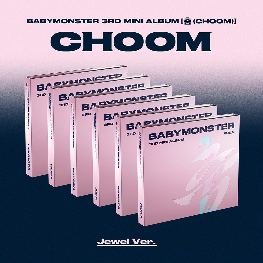BABYMONSTER - CHOOM [3rd Mini Album - Jewel Ver.] (Random Ver.)