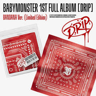 BABYMONSTER - 1st Full Album [DRIP] (BANDANA Ver.) (Limited Edition)