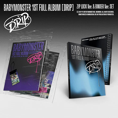 BABYMONSTER - [DRIP] 1st FULL Album (Random ver.)