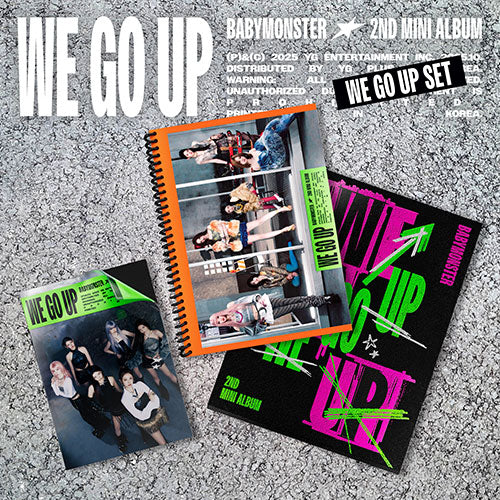 BABYMONSTER - 2nd MINI ALBUM [WE GO UP] (Random ver.)
