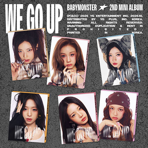 BABYMONSTER - 2nd MINI ALBUM [WE GO UP] (PATTERN Ver.) (Random ver.)