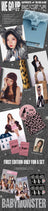 BABYMONSTER - 2nd MINI ALBUM [WE GO UP] (PATTERN Ver.) (Random ver.)