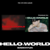 BAEKHYUN (EXO) - 4th Mini Album [Hello, World](Photobook ver.) (Random ver.)