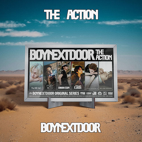 BOYNEXTDOOR - The Action [5th EP Album - Frame Ver.](Random ver.)