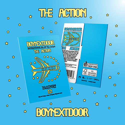 BOYNEXTDOOR - The Action [5th EP Album - Weverse Ver.]