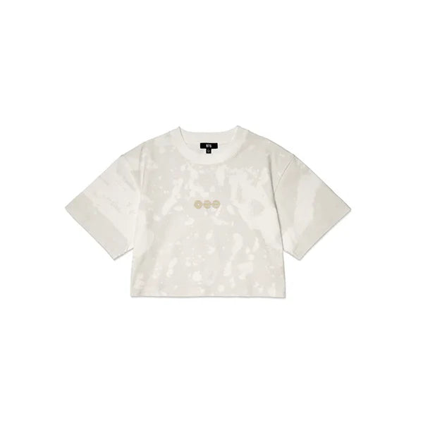 BTS - S/S Crop T-Shirt (White) [ARIRANG WORLD TOUR Official MD]