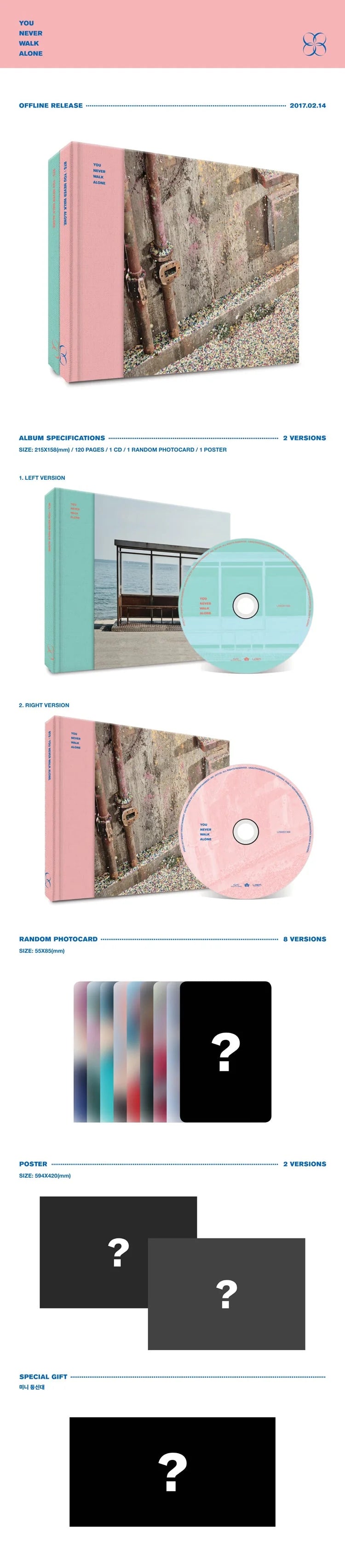 BTS - You Never Walk Alone [2nd Album Repackage]