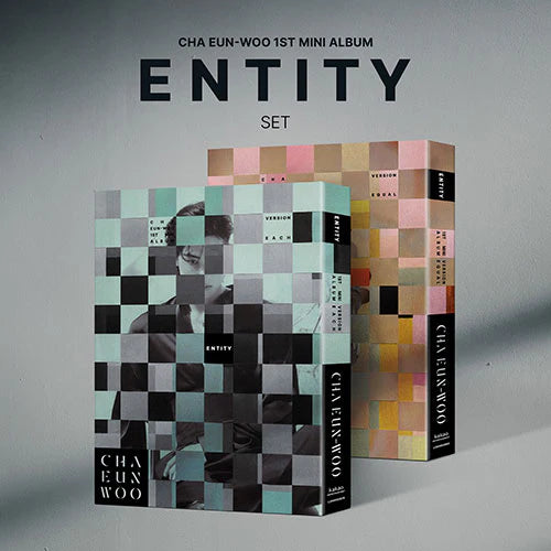 CHA EUN-WOO - 1ST MINI ALBUM [ENTITY] (Random ver.)