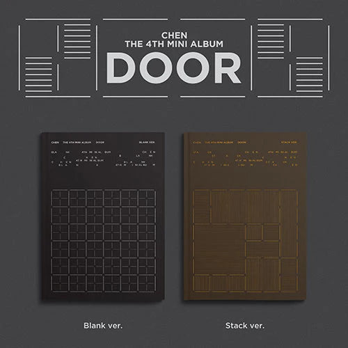 CHEN (EXO) - 4TH MINI ALBUM [DOOR] (Random Ver.)