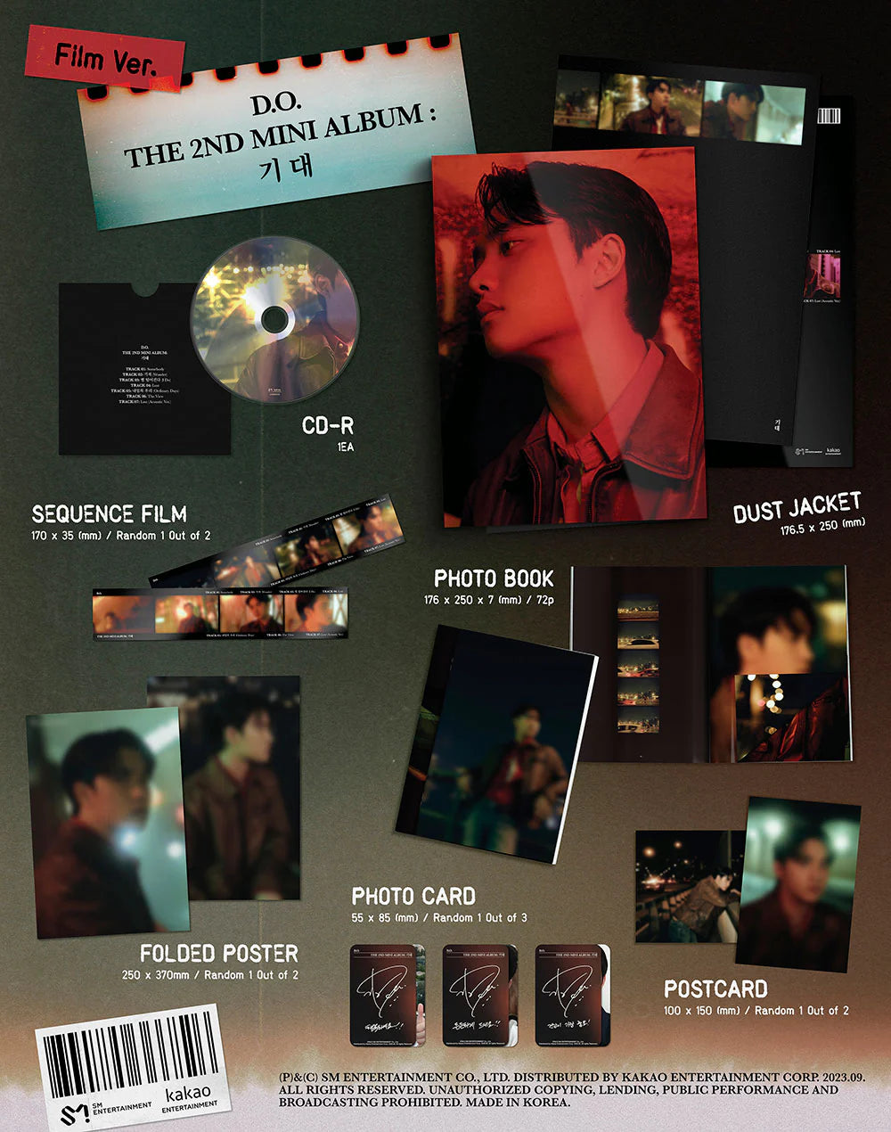 D.O (EXO) - 2ND MINI ALBUM [기대] (Film Ver.)