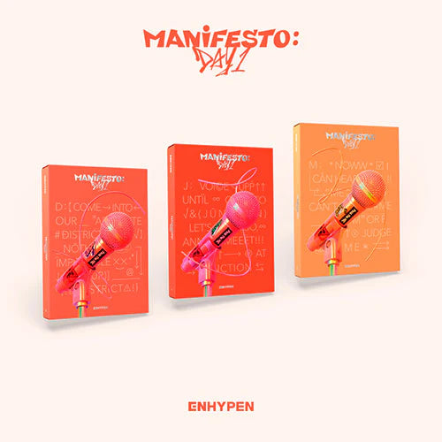 ENHYPEN - MANIFESTO : DAY 1 [3rd Mini Album] (Random ver.)