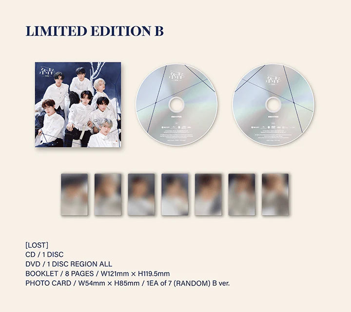 ENHYPEN - 結 -YOU- [3rd JP Single Album - Limited Edition B]