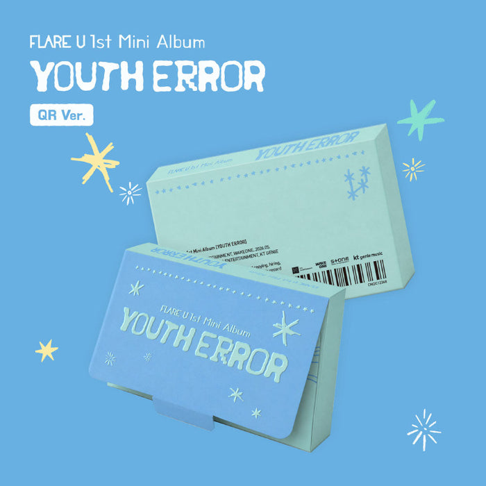 FLARE U - YOUTH ERROR [1st Mini Album - QR Ver.]