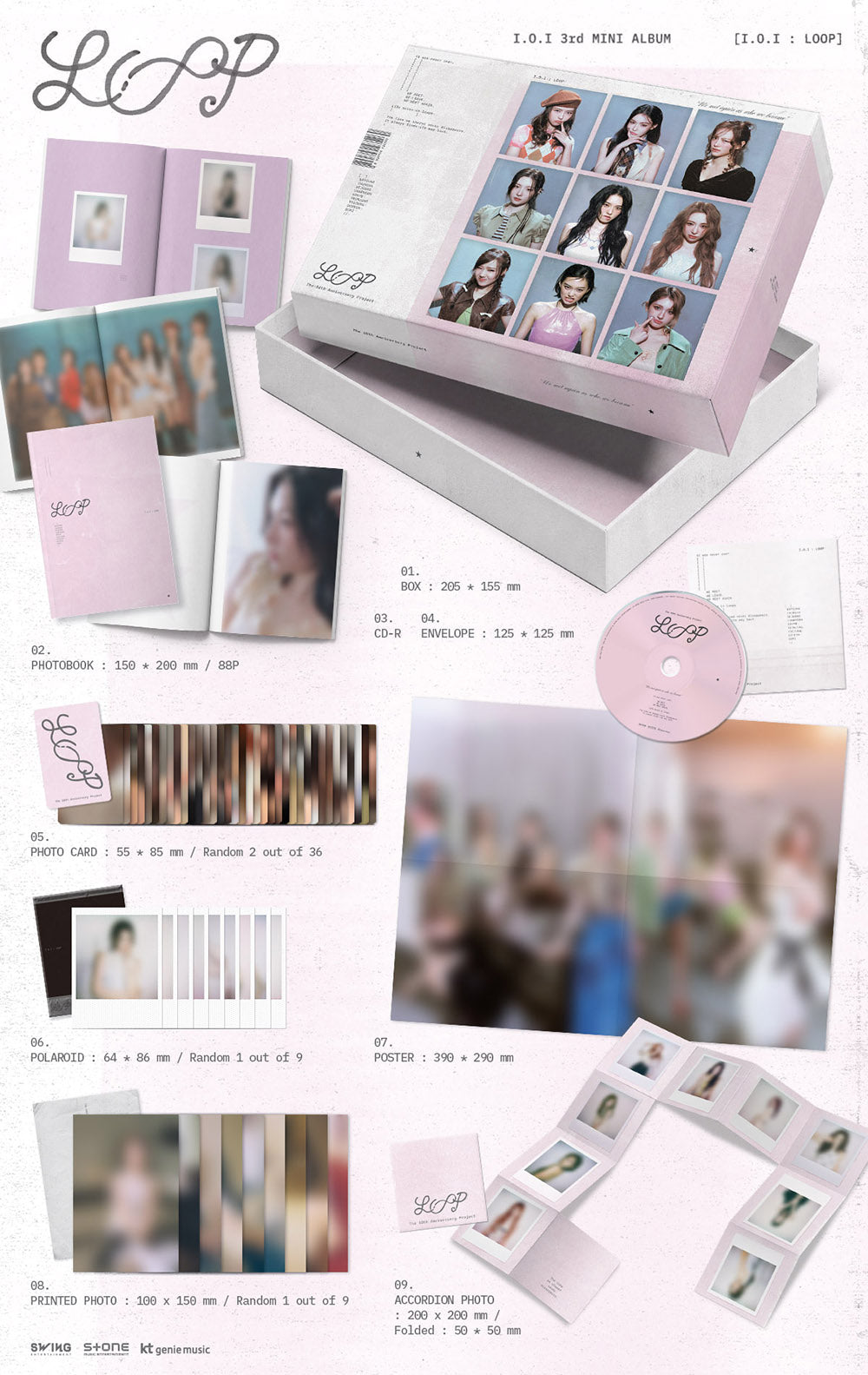 I.O.I - I.O.I : LOOP [3rd Mini Album]